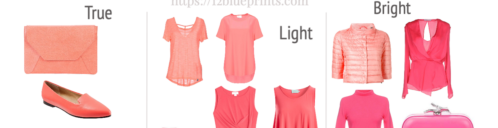 bright coral pink
